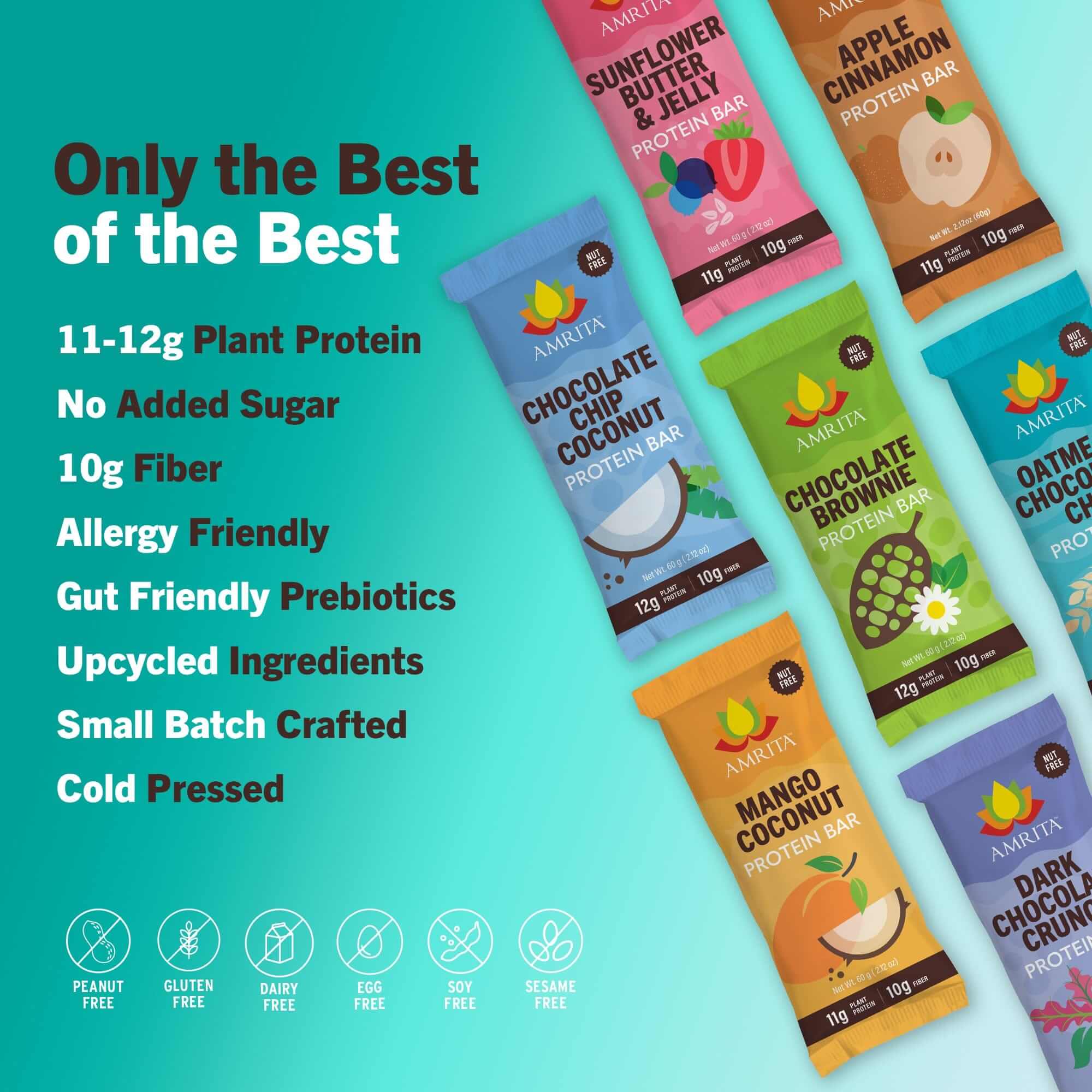 High Protein Bars Variety Pack