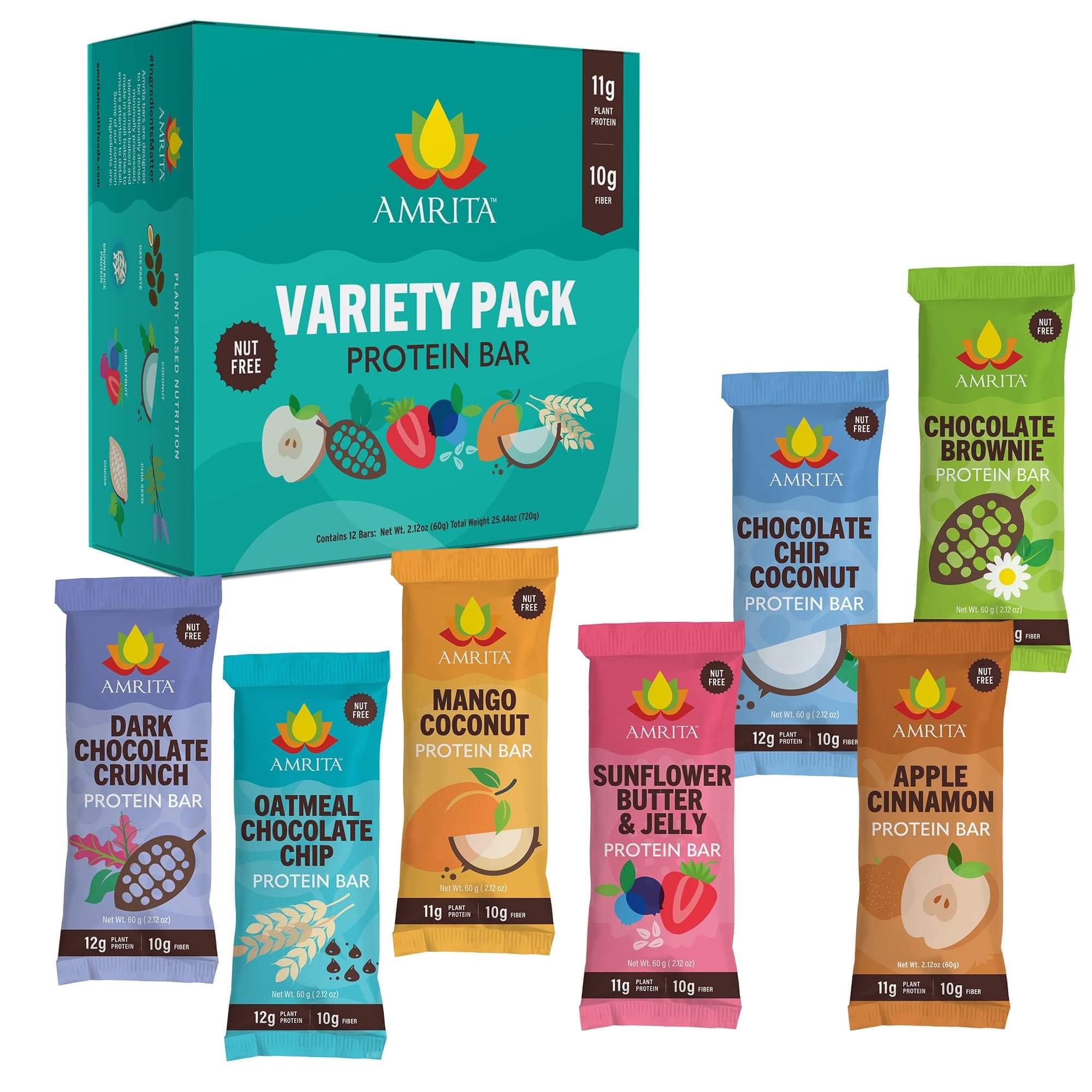 High Protein Bars Variety Pack